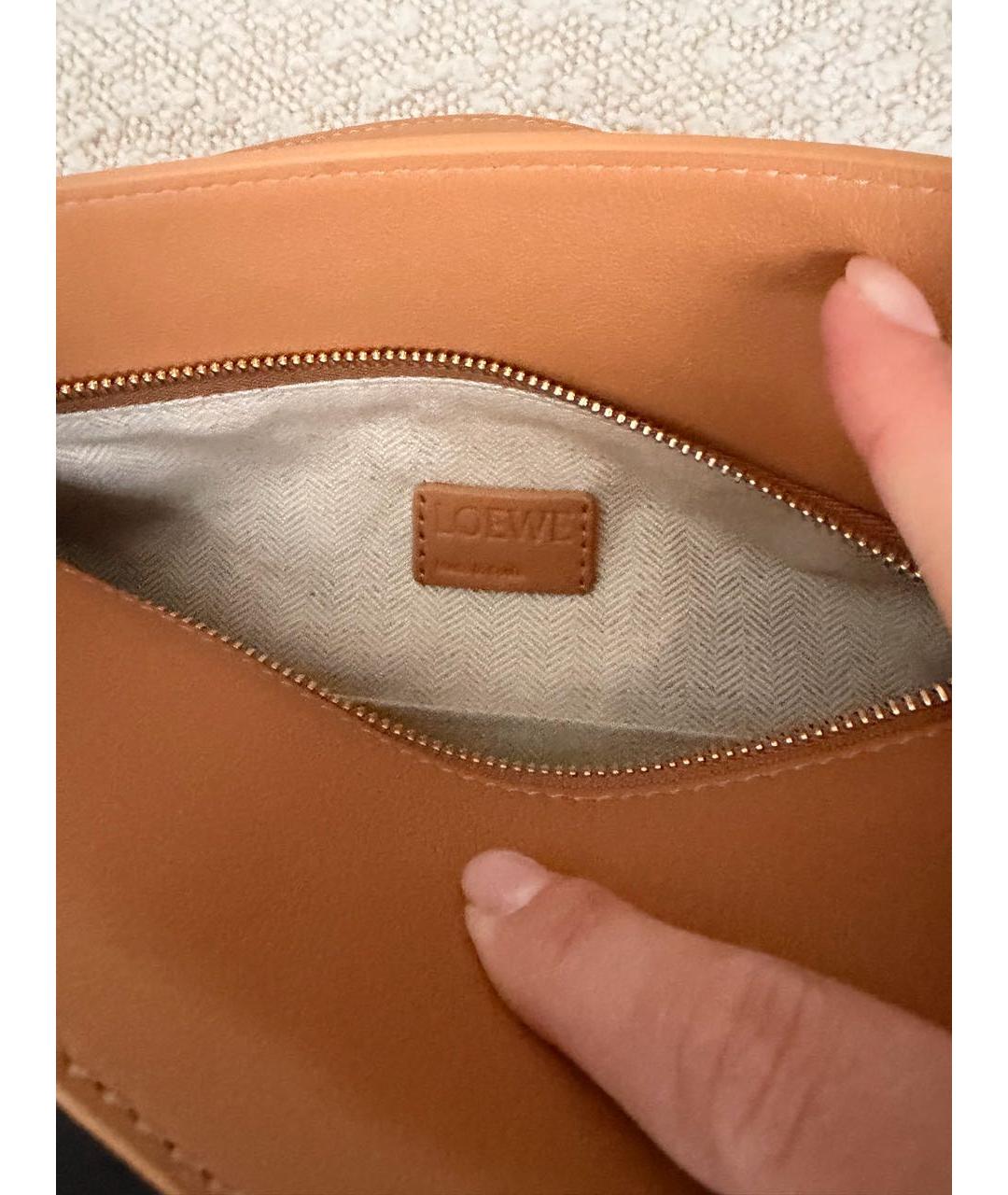 LOEWE Мульти кожаная сумка с короткими ручками, фото 4