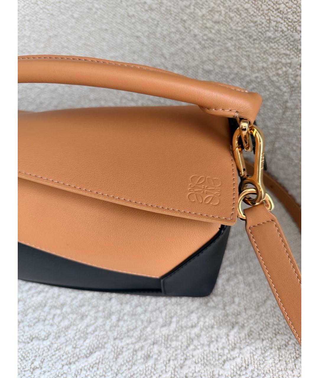 LOEWE Мульти кожаная сумка с короткими ручками, фото 7