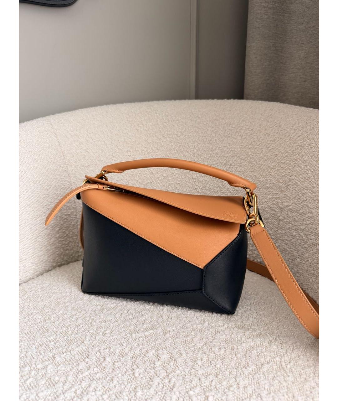 LOEWE Мульти кожаная сумка с короткими ручками, фото 9