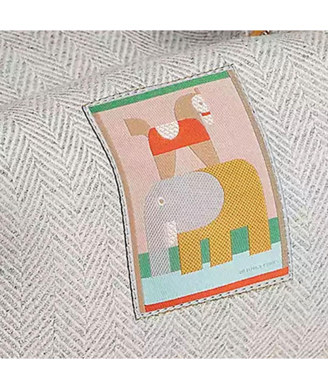 HERMES Серая косметичка, фото 3