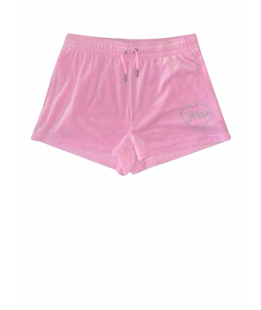 JUICY COUTURE Розовый велюровый спортивные костюмы, фото 1