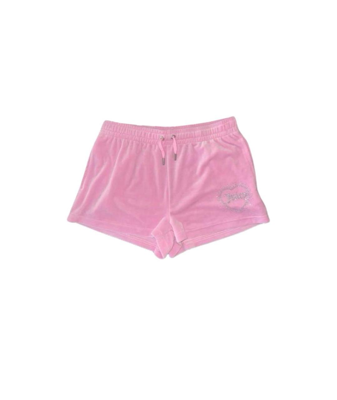 JUICY COUTURE Розовый велюровый спортивные костюмы, фото 7