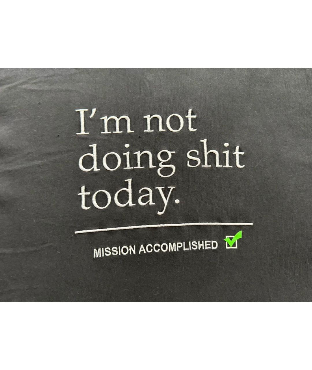 VETEMENTS Черная хлопковая футболка, фото 4