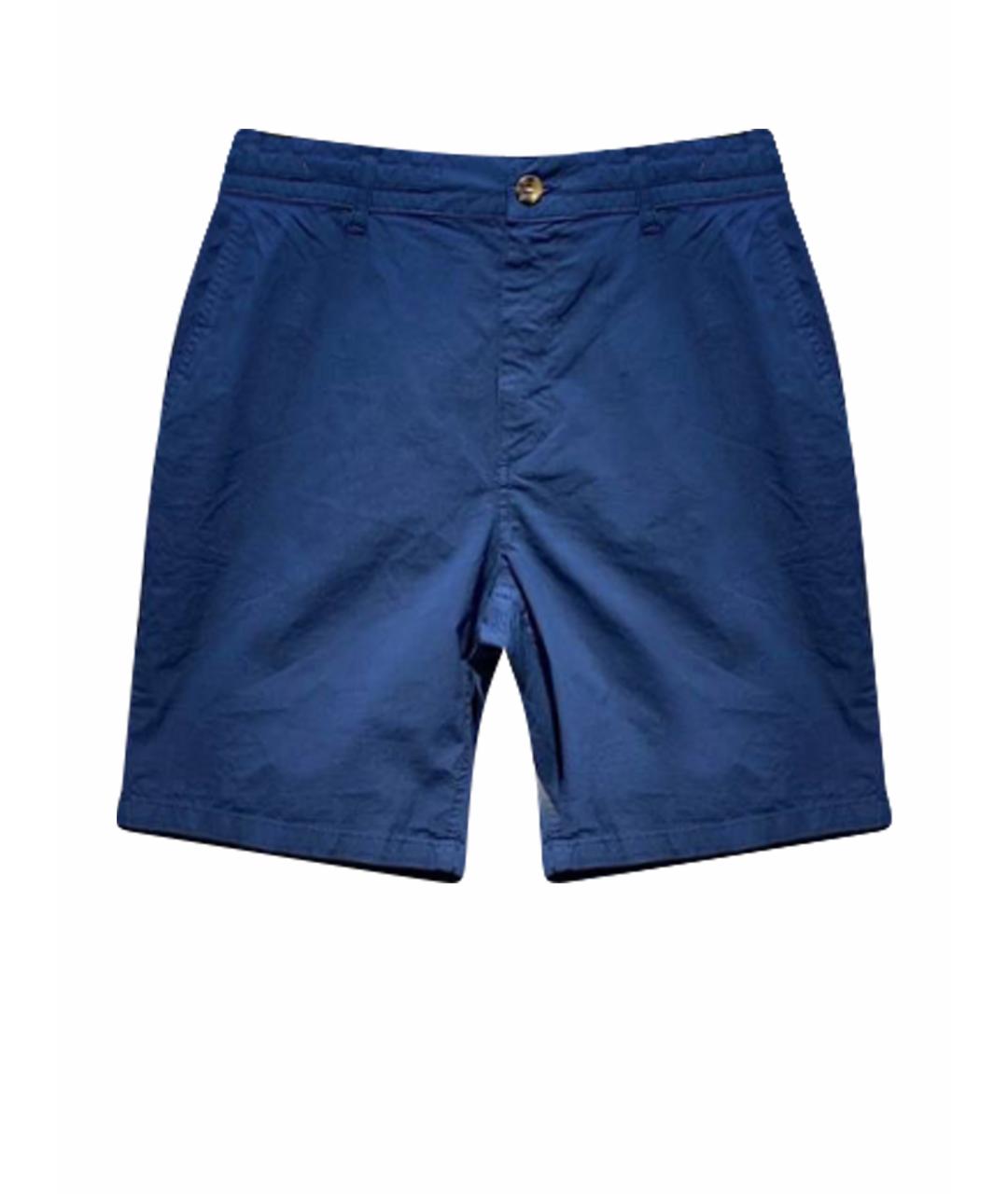 MC2 SAINT BARTH Синие хлопковые шорты, фото 1