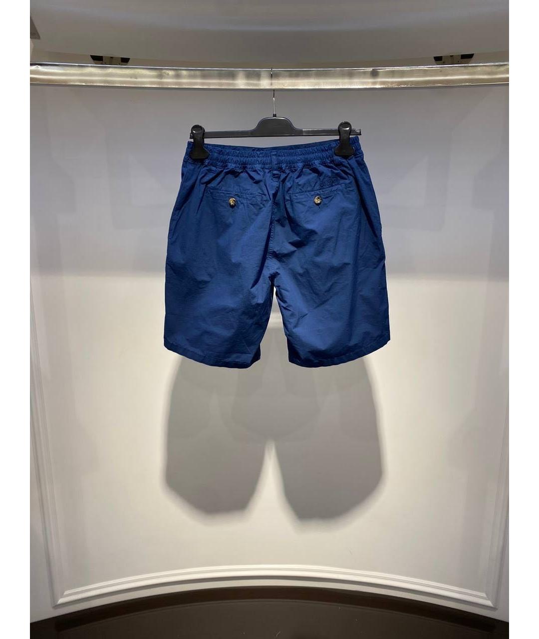 MC2 SAINT BARTH Синие хлопковые шорты, фото 2