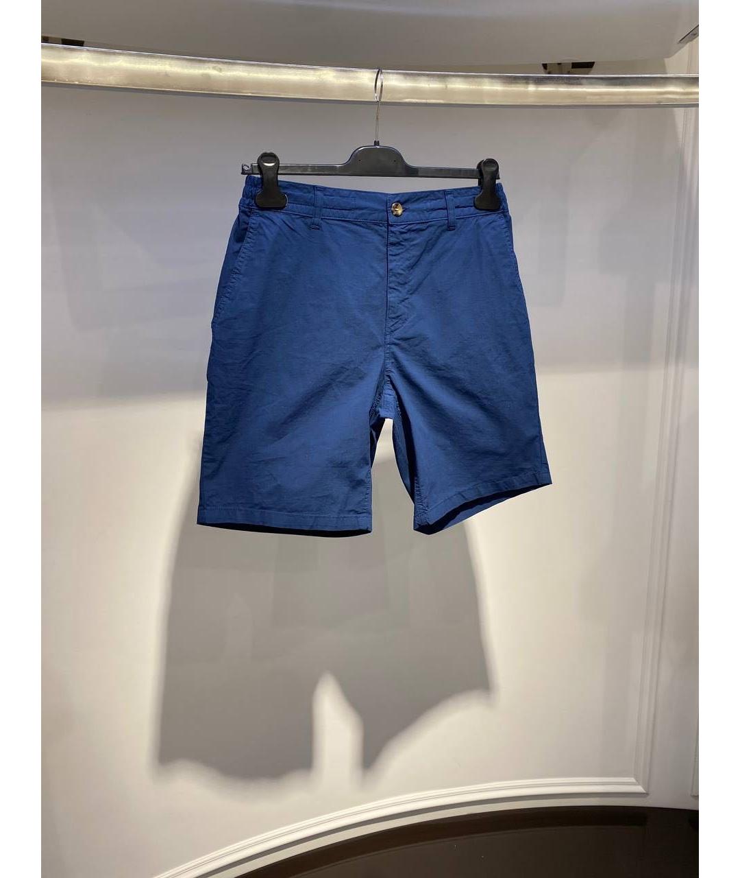 MC2 SAINT BARTH Синие хлопковые шорты, фото 3