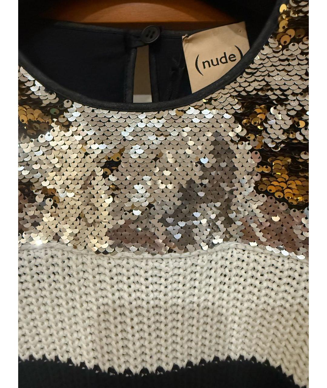 NUDE Белый хлопковый джемпер / свитер, фото 3