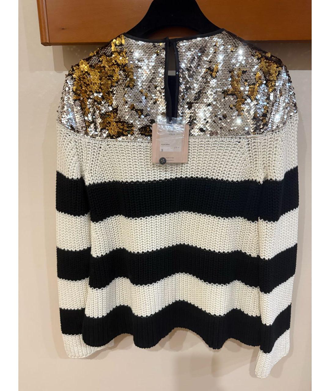 NUDE Белый хлопковый джемпер / свитер, фото 2