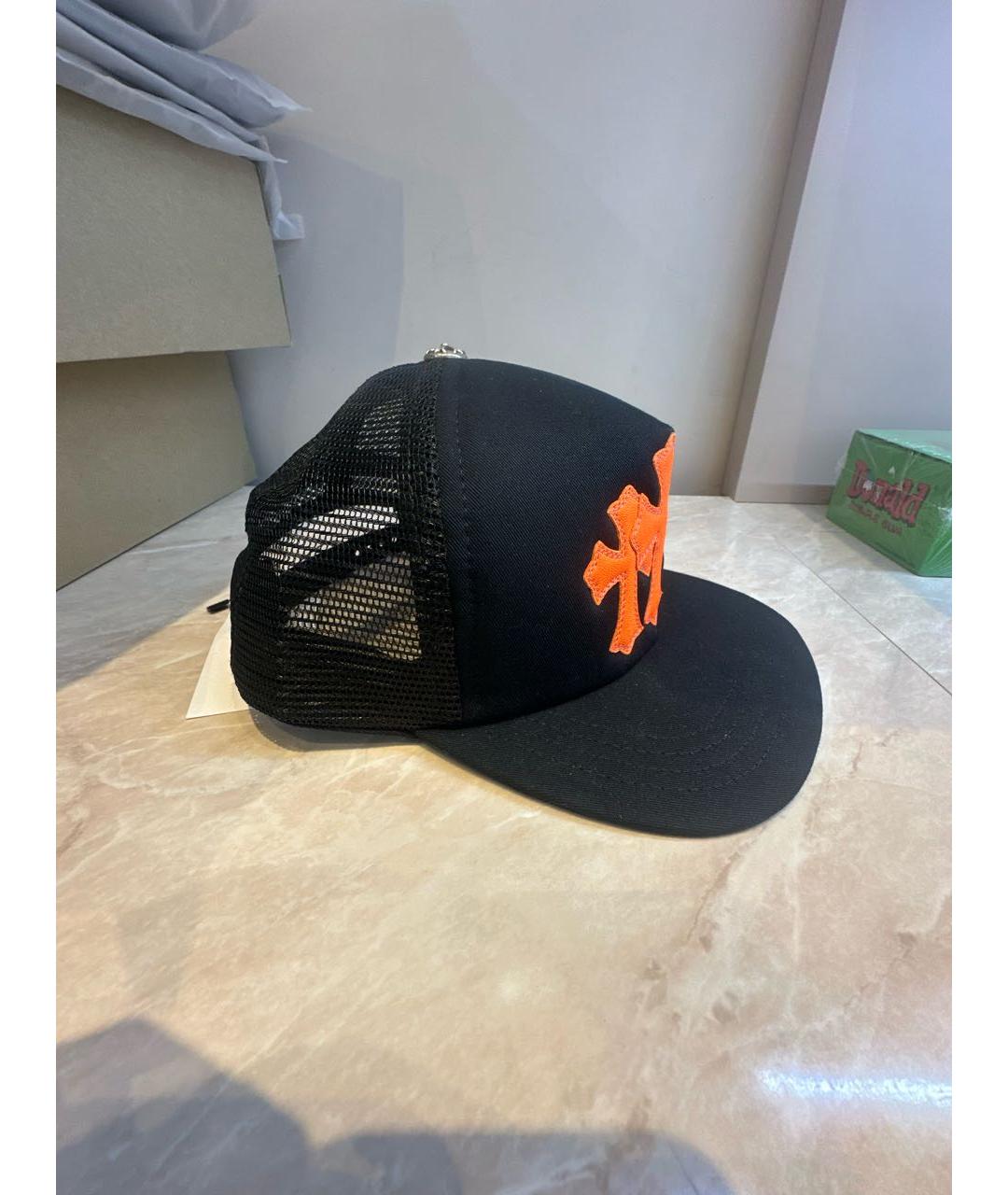 CHROME HEARTS Черная кепка/бейсболка, фото 2