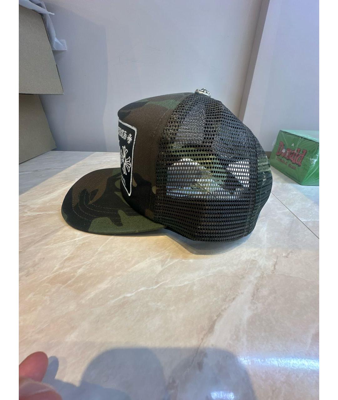 CHROME HEARTS Черная кепка/бейсболка, фото 3