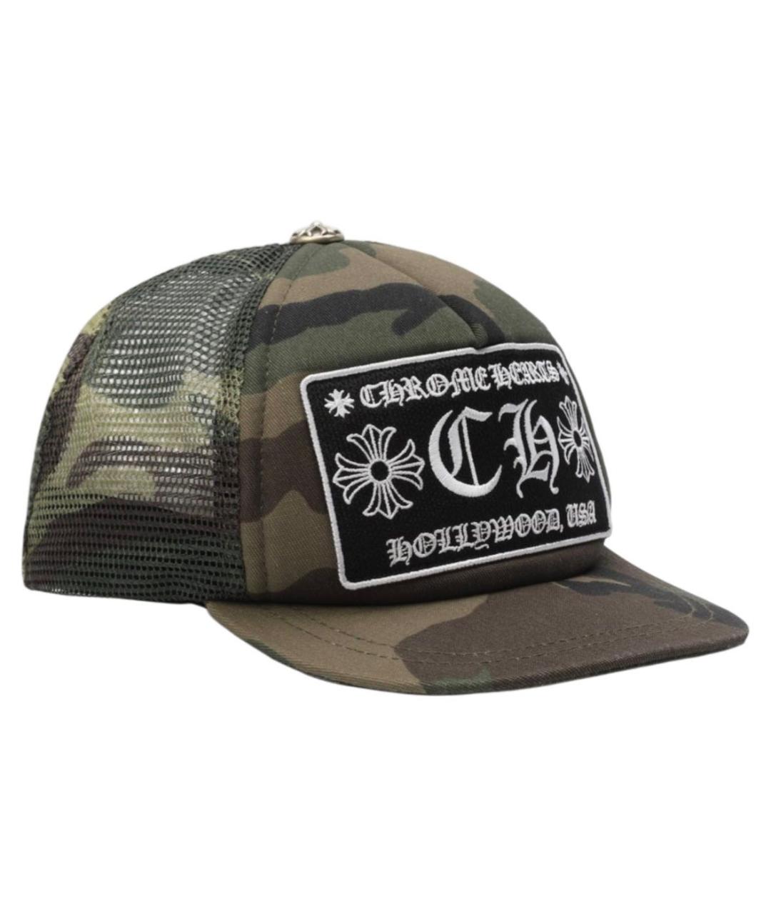 CHROME HEARTS Черная кепка/бейсболка, фото 1