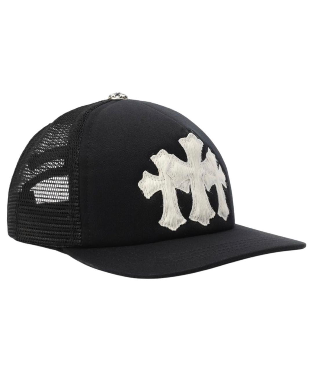 CHROME HEARTS Черная кепка/бейсболка, фото 1