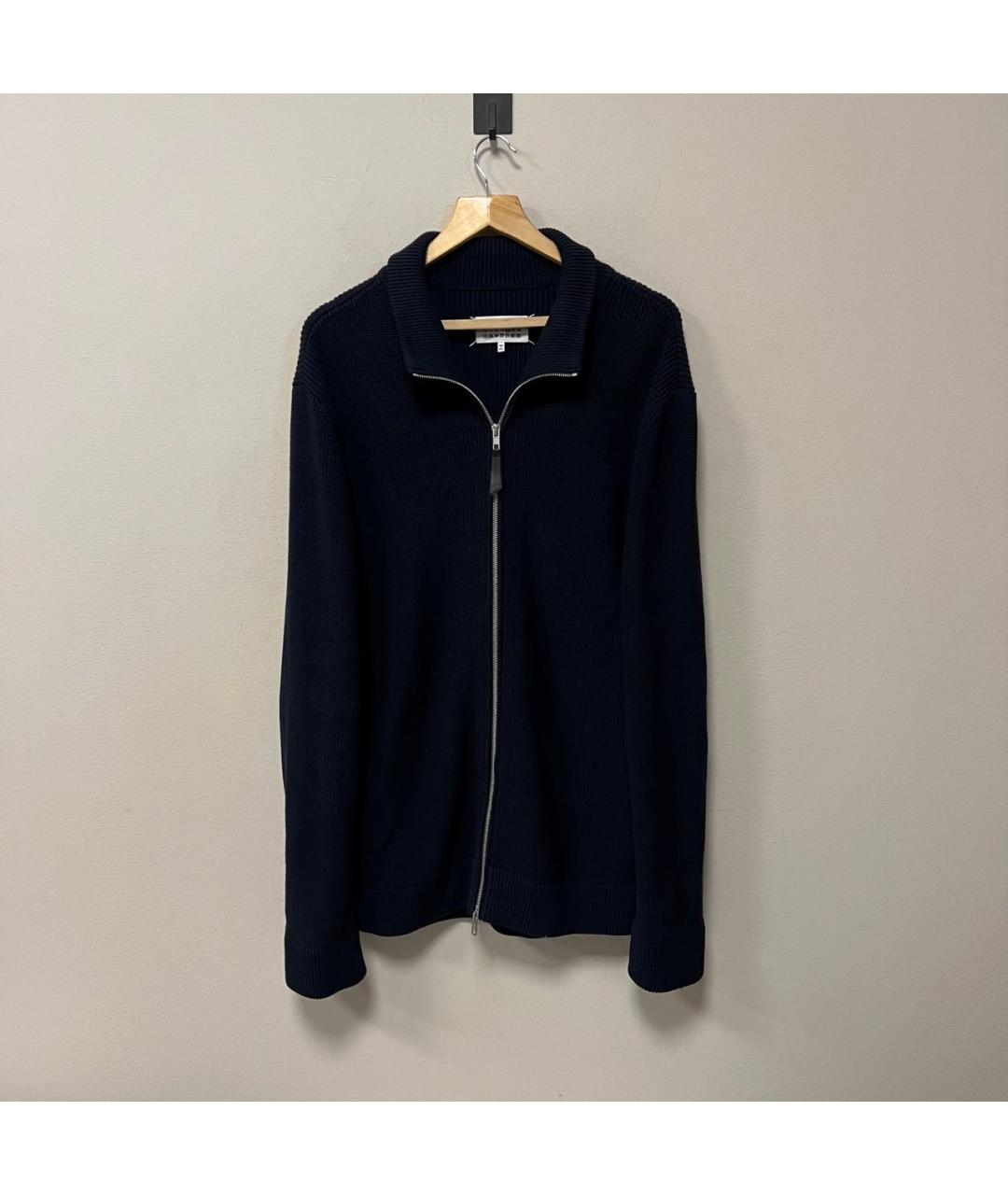 MAISON MARGIELA Темно-синий кардиган, фото 9