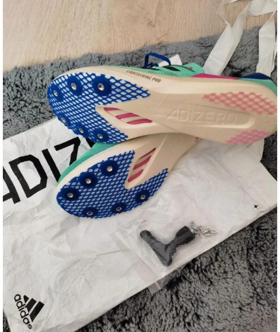 ADIDAS Мульти текстильные низкие кроссовки / кеды, фото 6