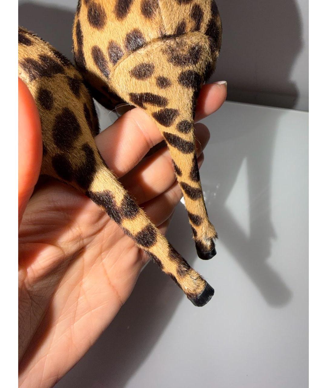 GIANVITO ROSSI Коричневые замшевые туфли, фото 6