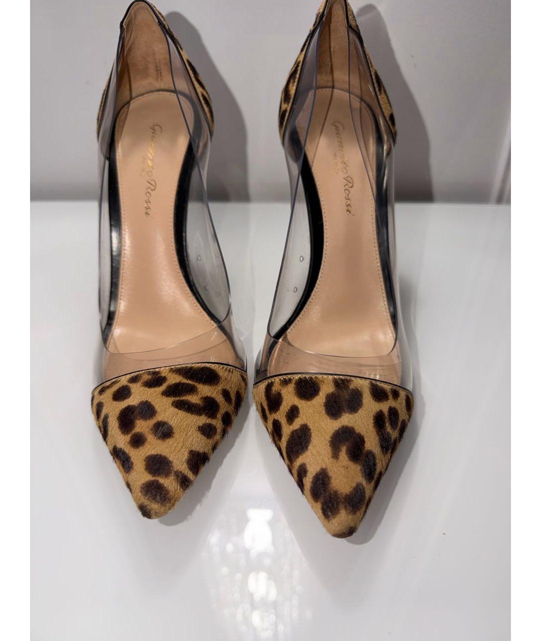 GIANVITO ROSSI Коричневые замшевые туфли, фото 2