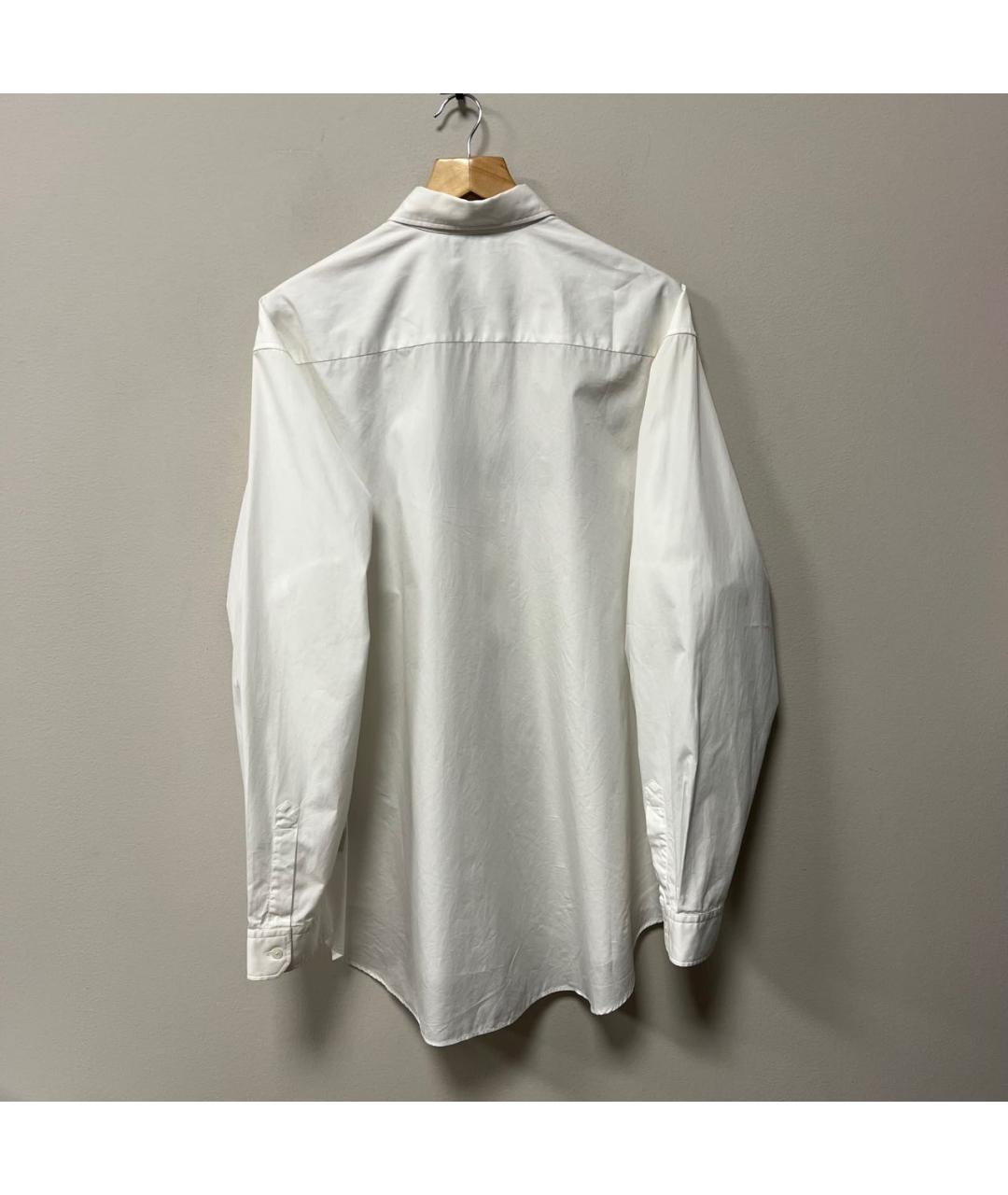 VETEMENTS Белая хлопковая классическая рубашка, фото 3