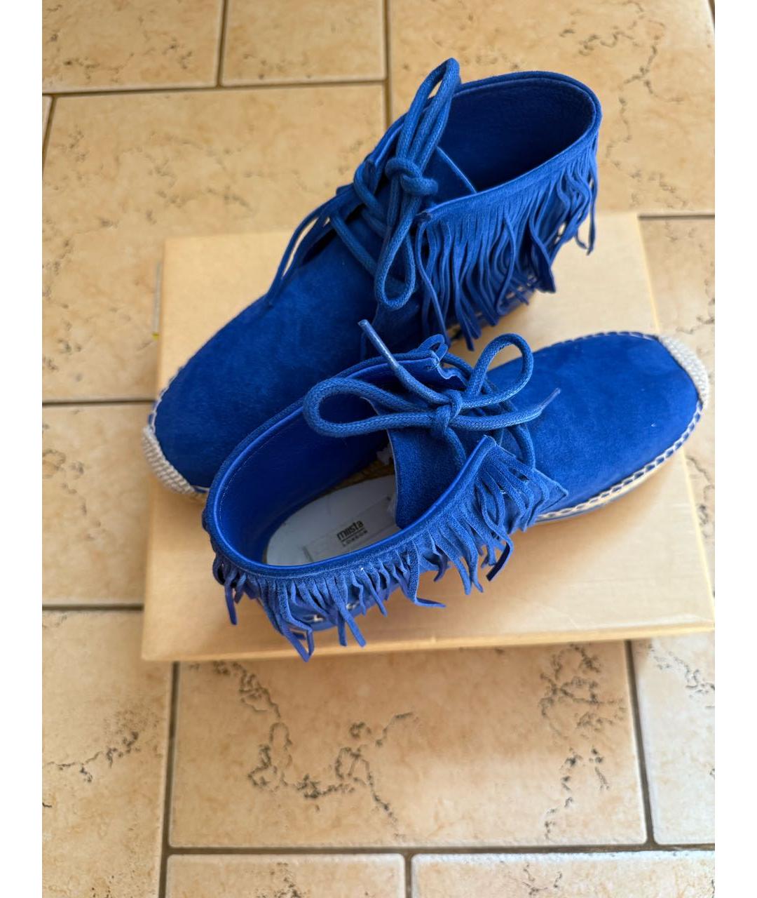 MIISTA Синие замшевые эспадрильи, фото 6