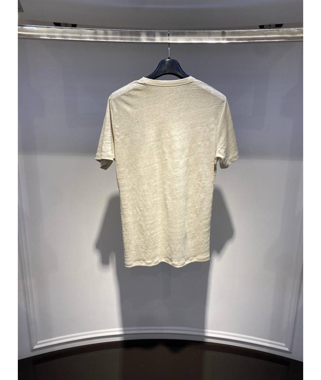 MC2 SAINT BARTH Бежевая футболка, фото 3