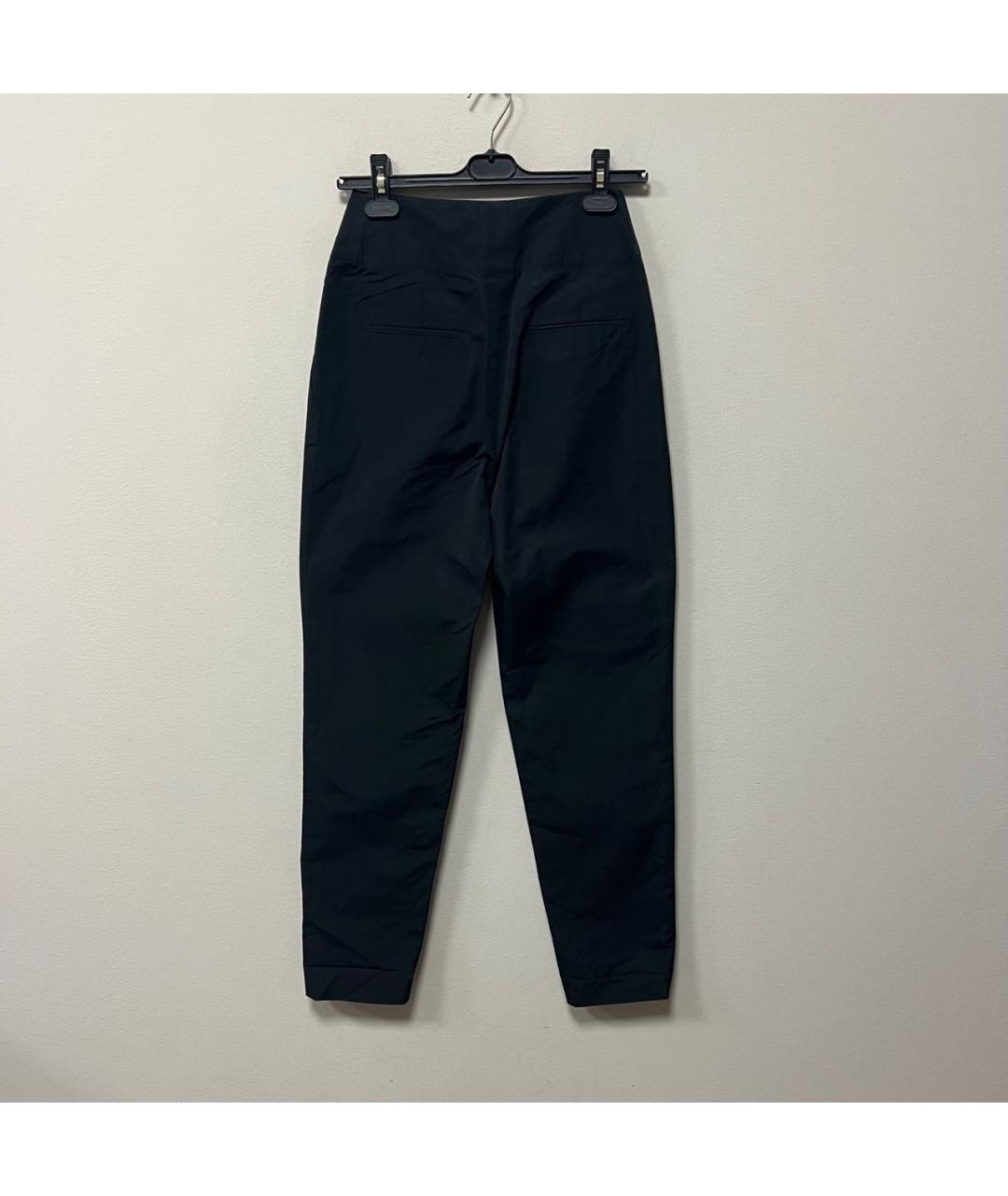 CHANEL Черные прямые брюки, фото 3