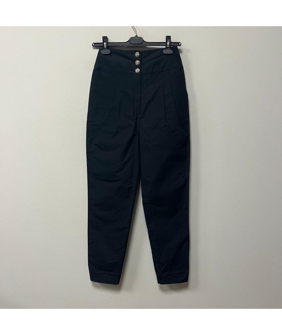CHANEL Черные прямые брюки, фото 6