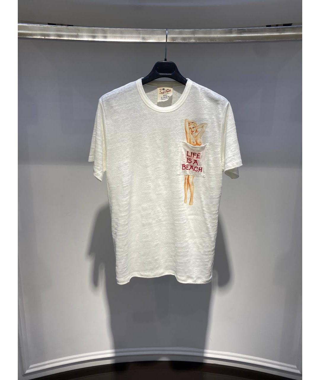 MC2 SAINT BARTH Белая футболка, фото 2