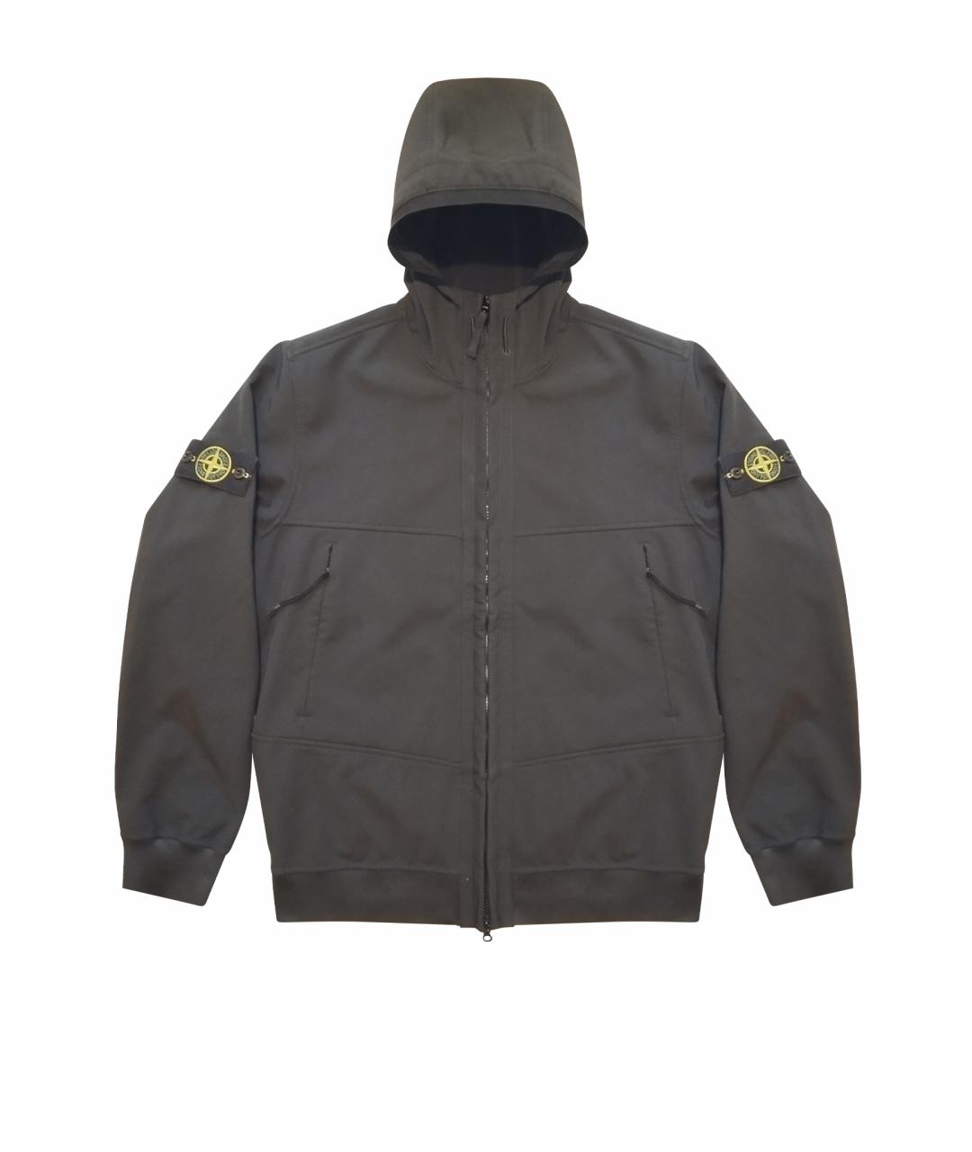 STONE ISLAND Черная куртка, фото 9