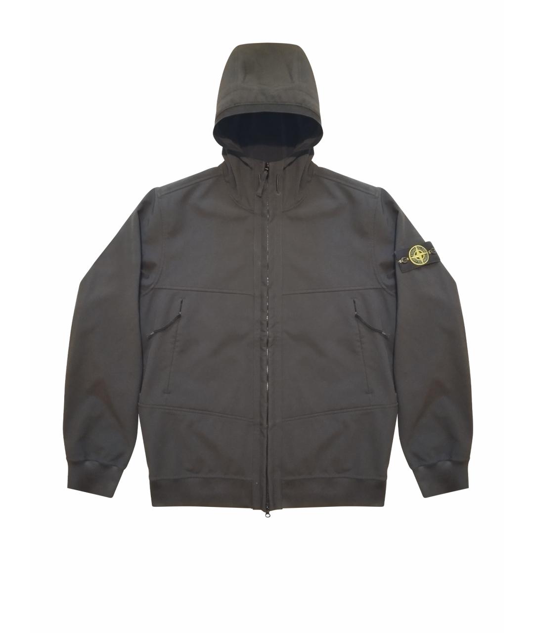 STONE ISLAND Черная куртка, фото 1
