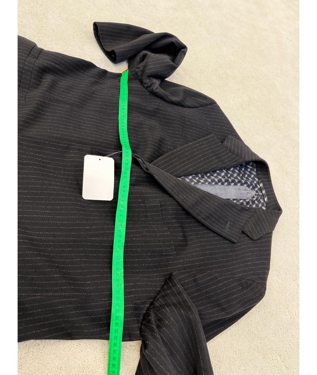 ZILLI Черное кашемировое пальто, фото 8
