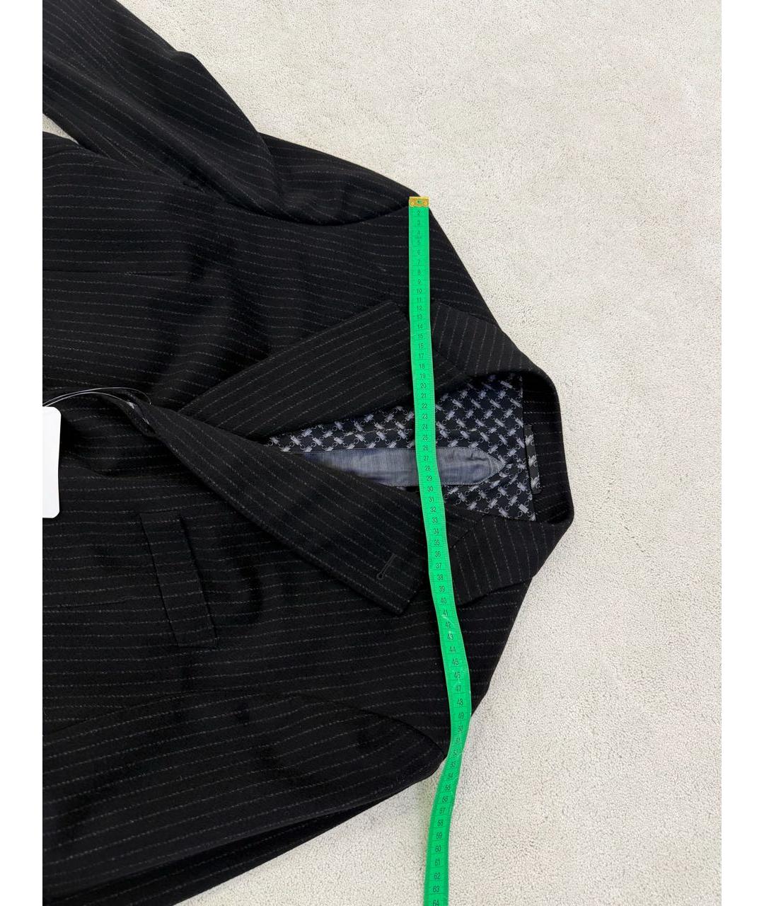 ZILLI Черное кашемировое пальто, фото 5