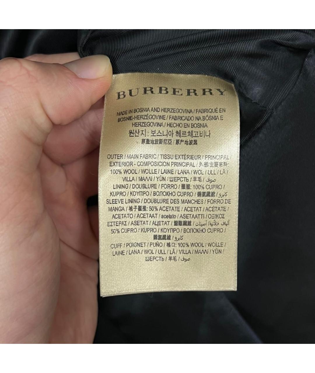 BURBERRY Шерстяной жакет/пиджак, фото 5