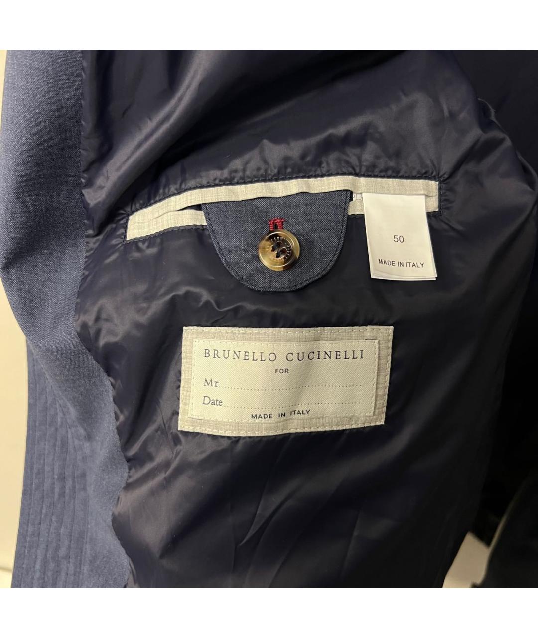 BRUNELLO CUCINELLI Синяя куртка, фото 5