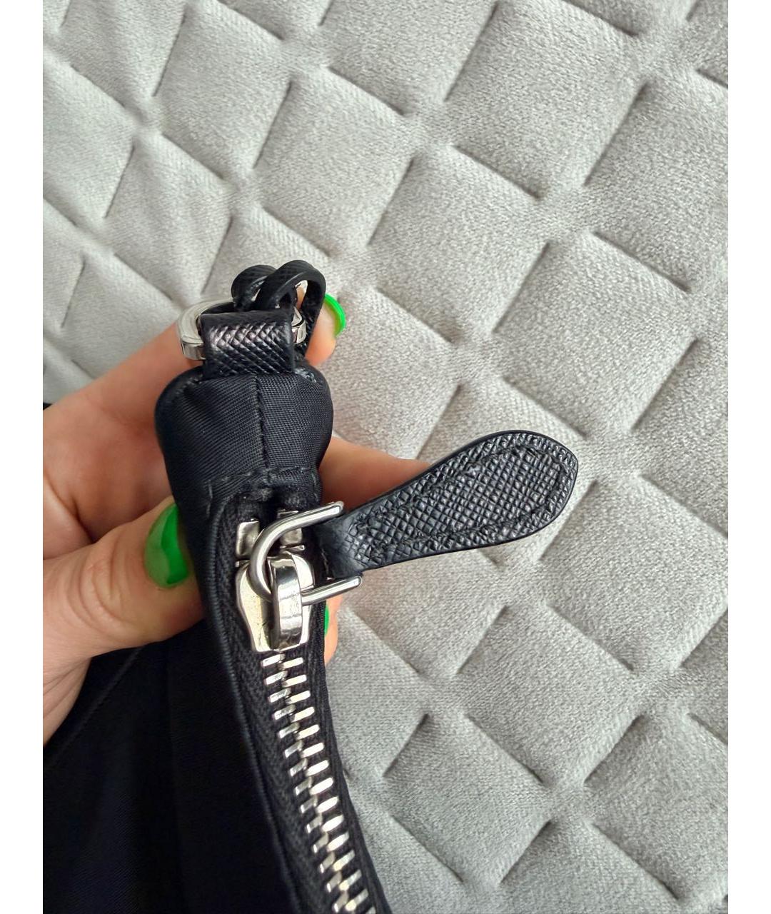 PRADA Черная сумка через плечо, фото 8