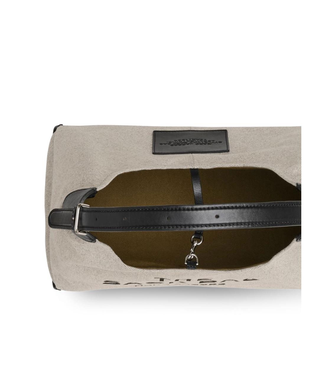 MARC JACOBS Бежевая тканевая сумка через плечо, фото 4