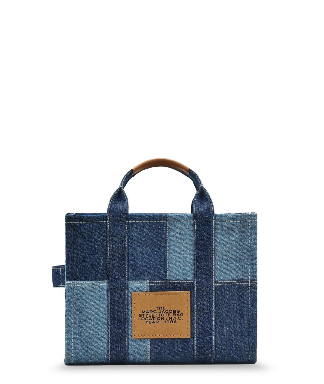 MARC JACOBS Синяя деним сумка тоут, фото 2