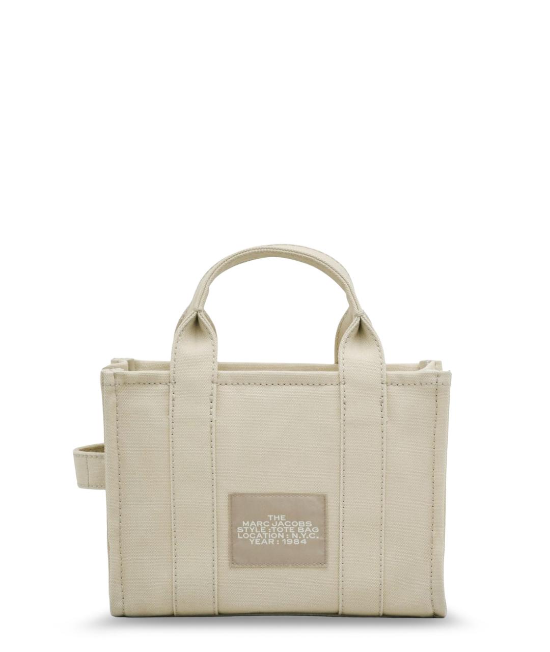 MARC JACOBS Бежевая хлопковая сумка тоут, фото 2