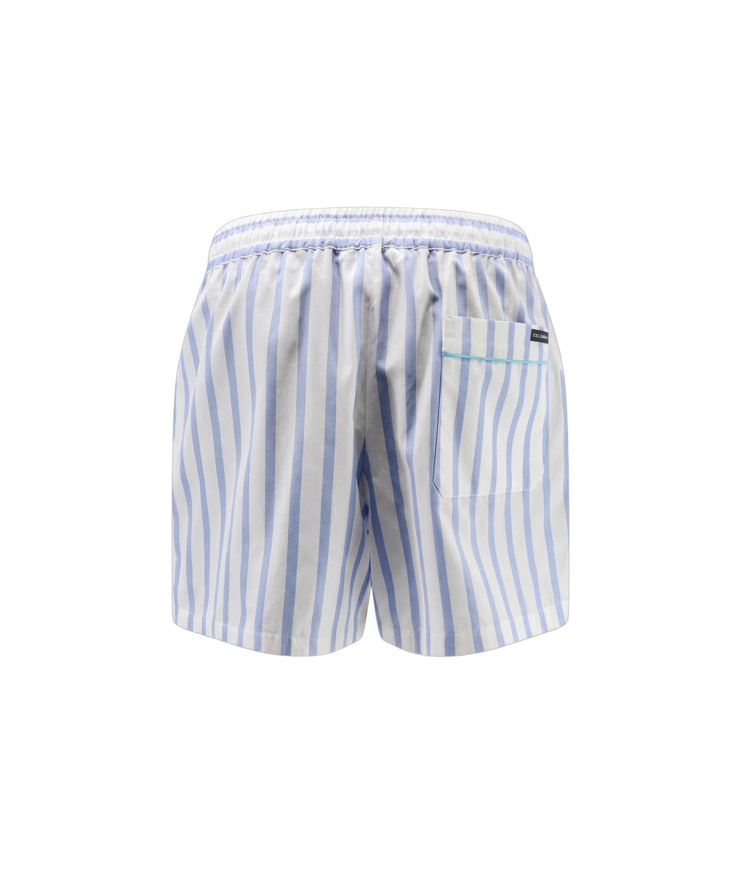 DOLCE&GABBANA Голубые хлопковые шорты, фото 2