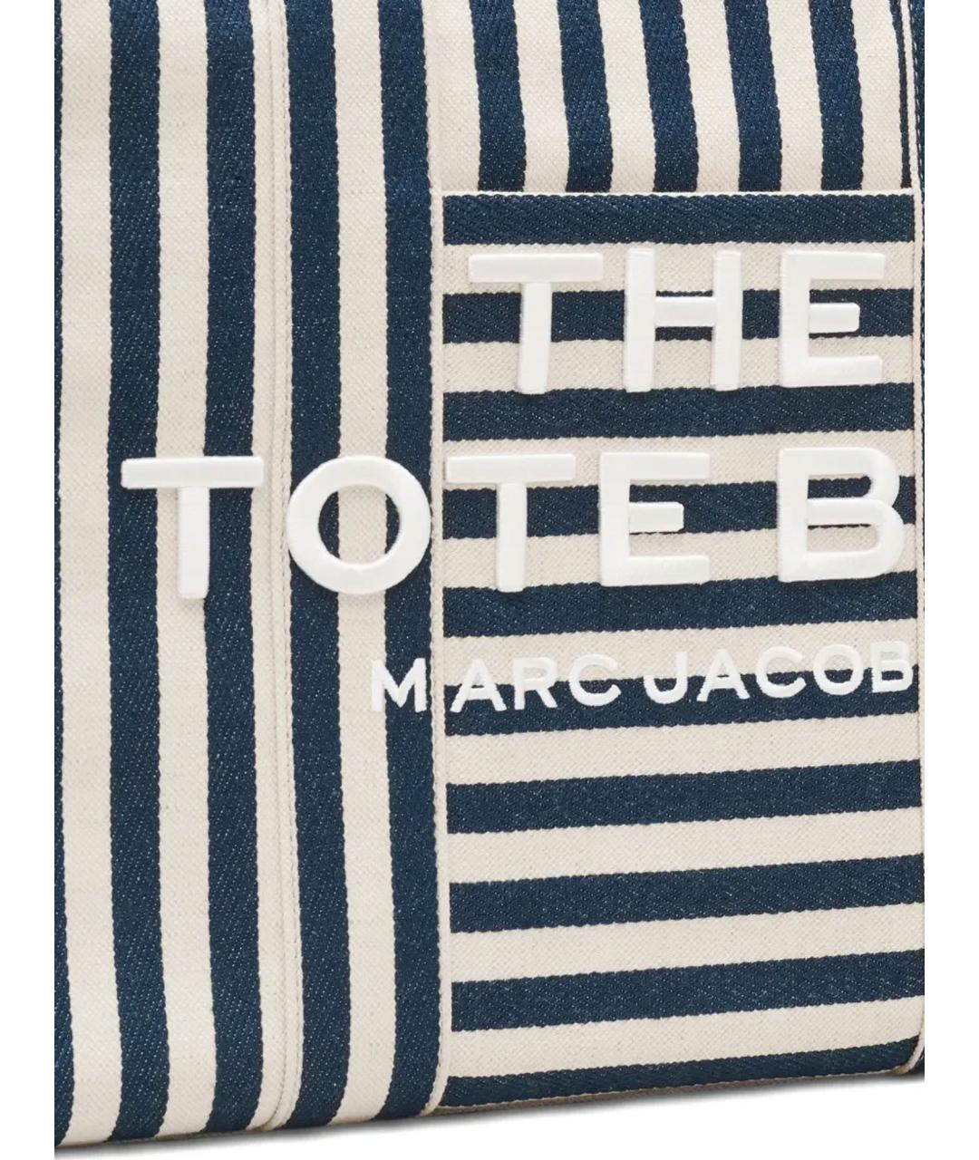 MARC JACOBS Синяя тканевая сумка тоут, фото 3