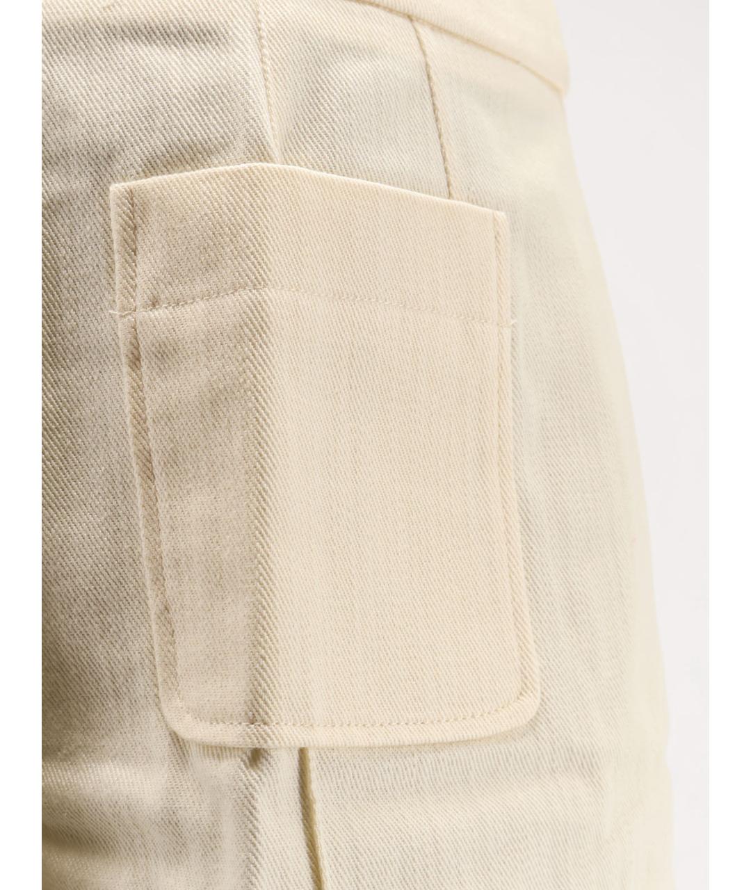 SOEUR Бежевые хлопковые шорты, фото 3