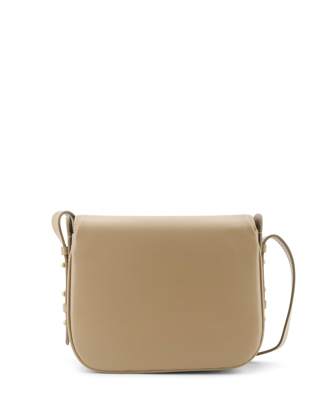 SOEUR Бежевая кожаная сумка через плечо, фото 2