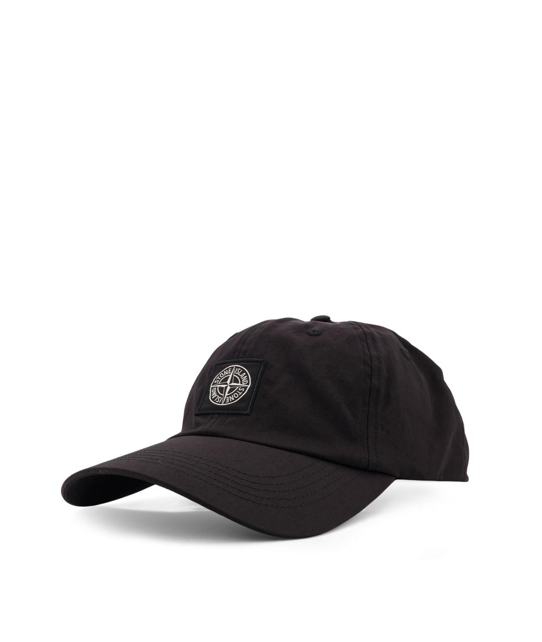 STONE ISLAND Черная кепка/бейсболка, фото 2