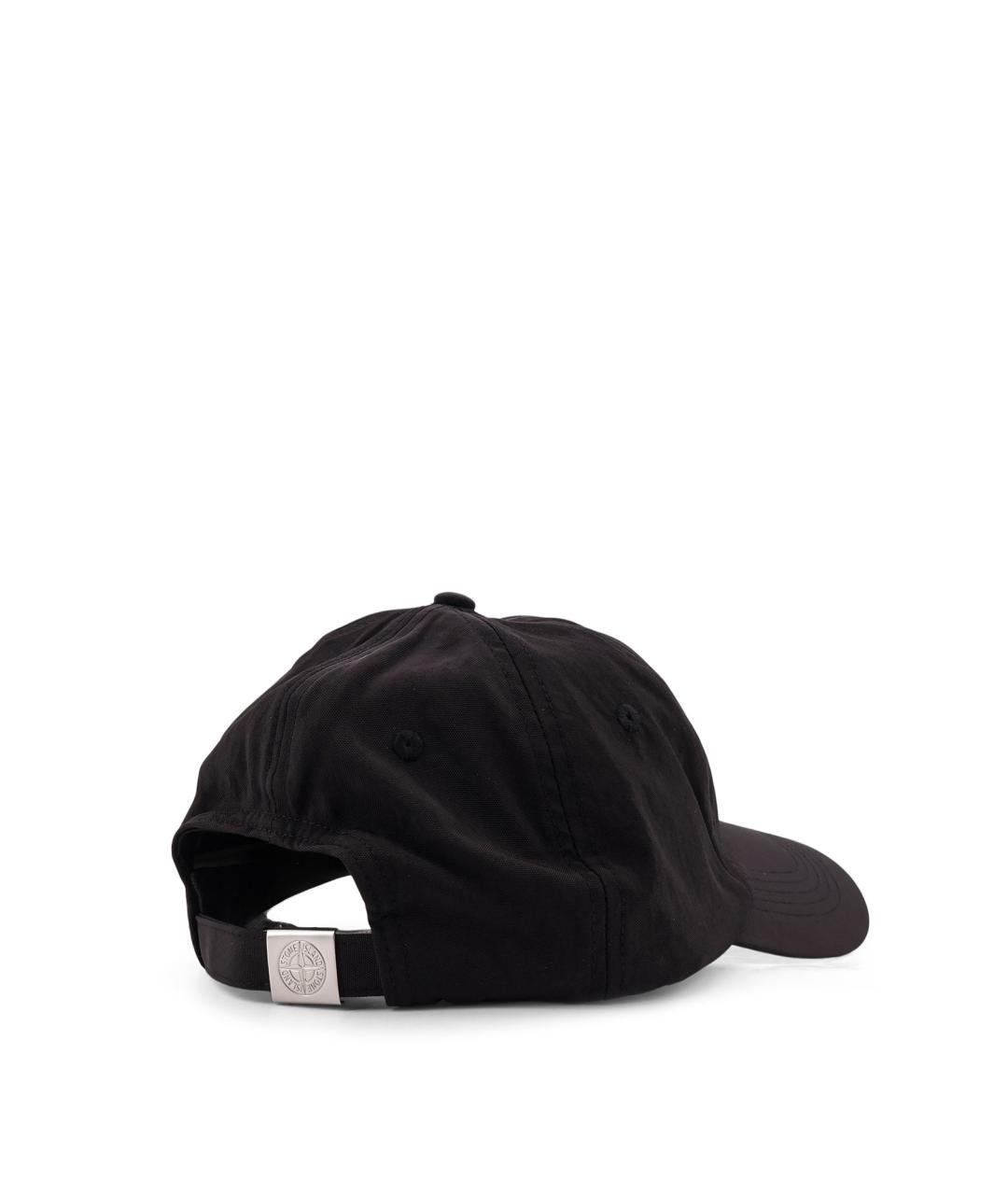 STONE ISLAND Черная кепка/бейсболка, фото 3
