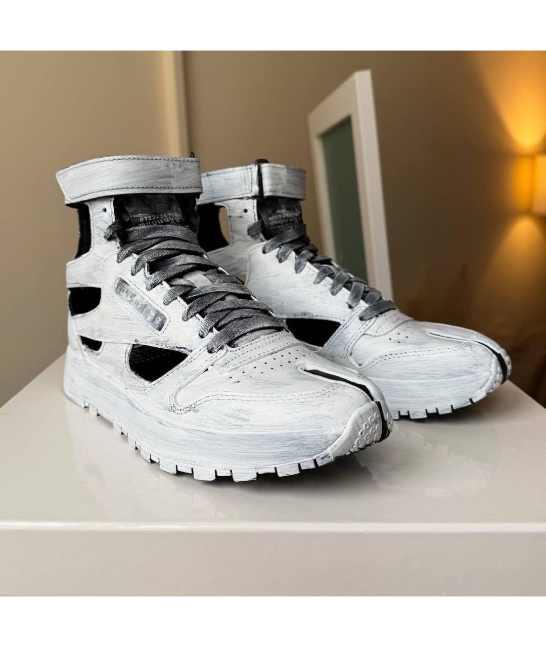 MAISON MARGIELA Кожаные кроссовки, фото 2