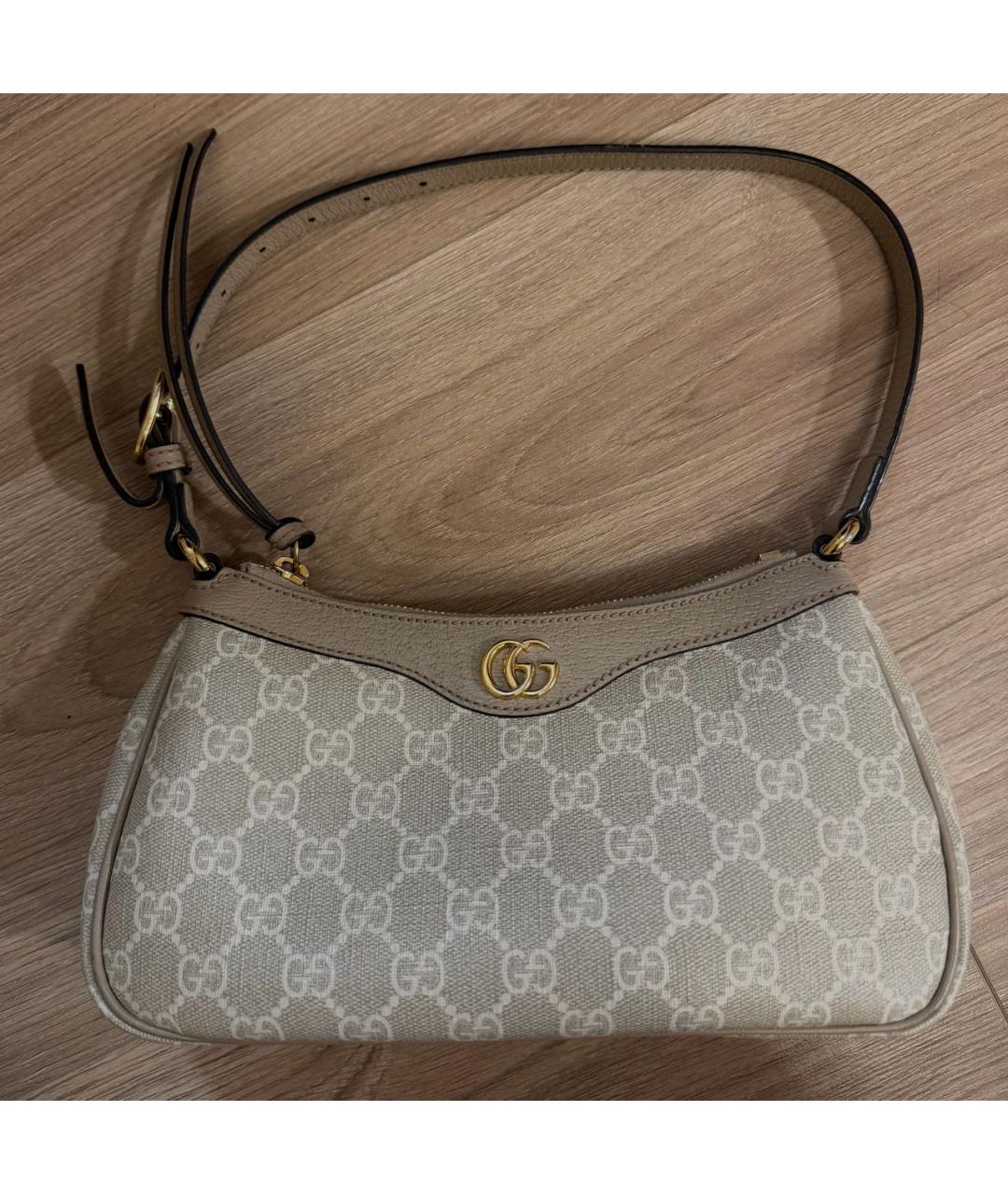 GUCCI Бежевая сумка через плечо, фото 7