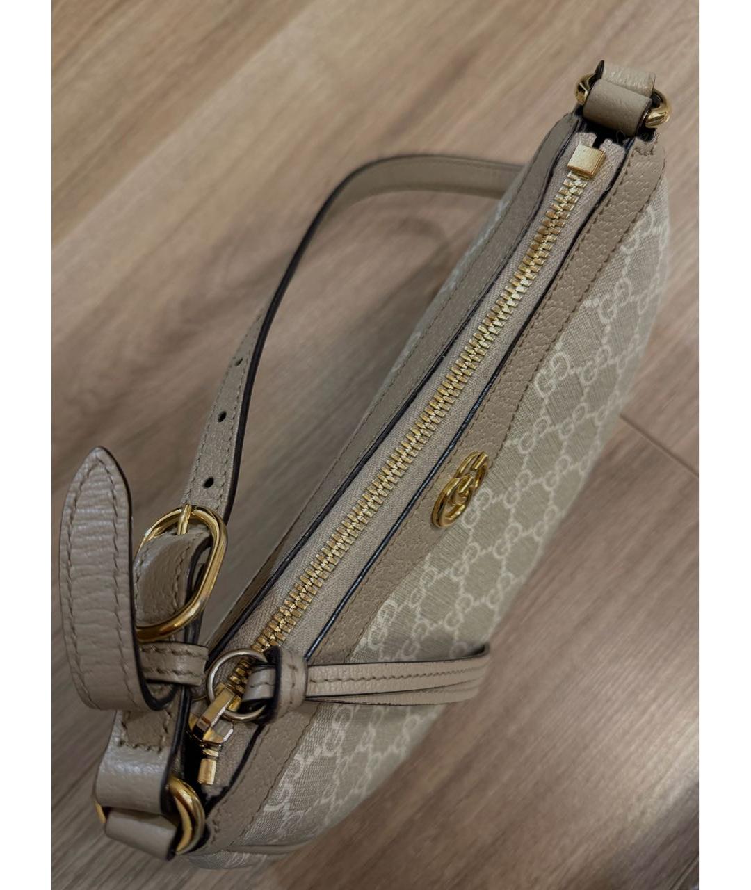 GUCCI Бежевая сумка через плечо, фото 5