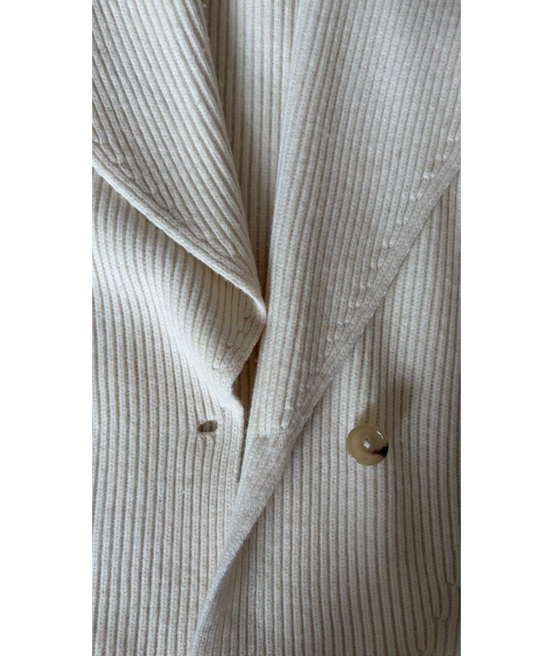 TOTEME Белый шерстяной кардиган, фото 4