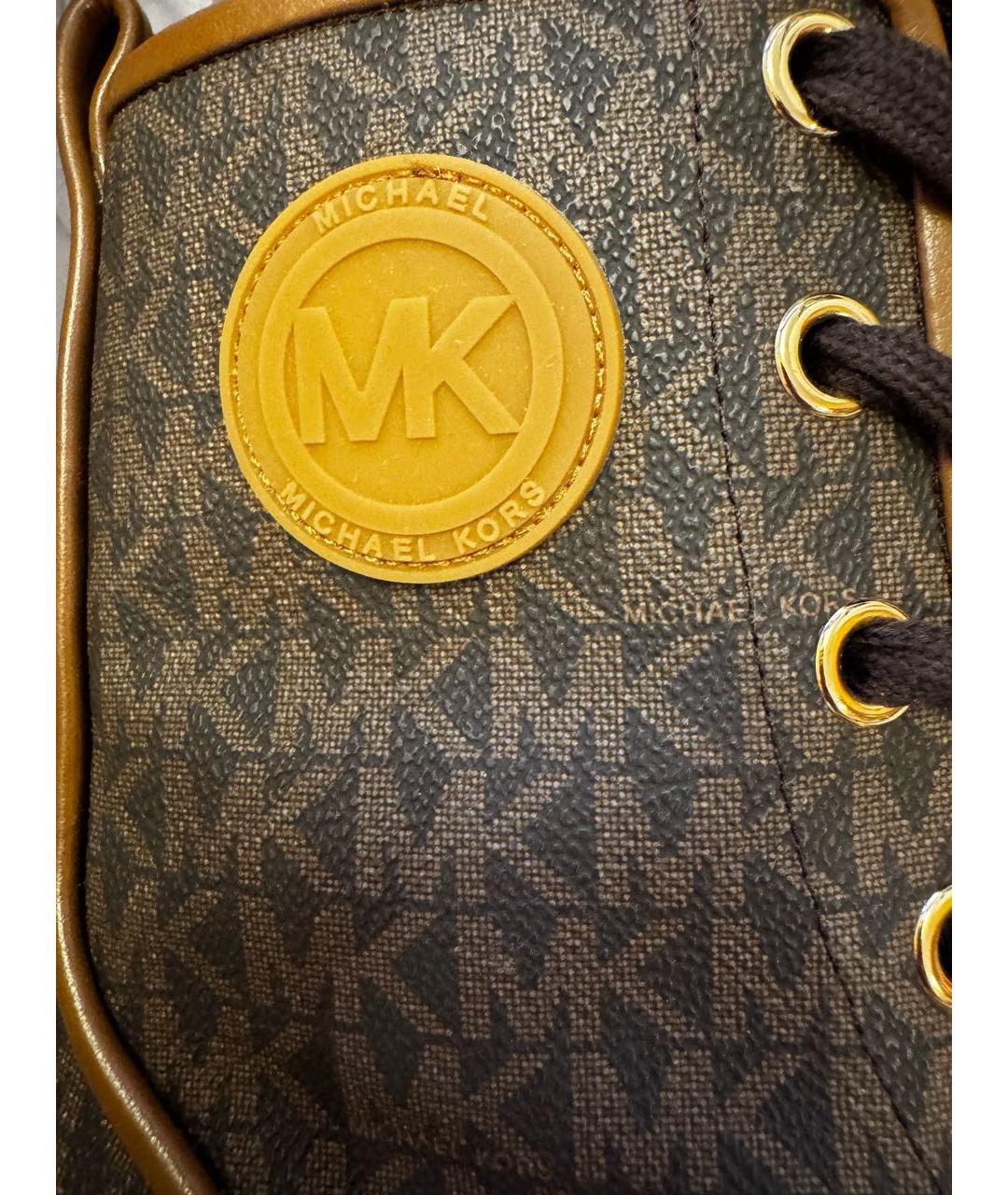 MICHAEL KORS Коричневые ботинки, фото 6