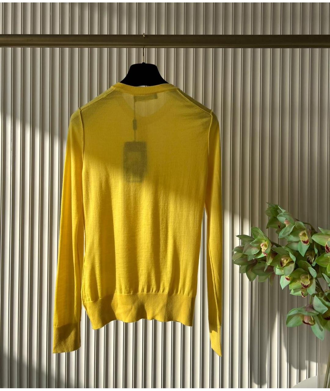 DOLCE&GABBANA Желтый кардиган, фото 2