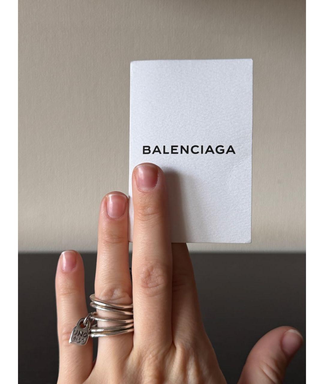 BALENCIAGA Черная полиэстеровая блузы, фото 7