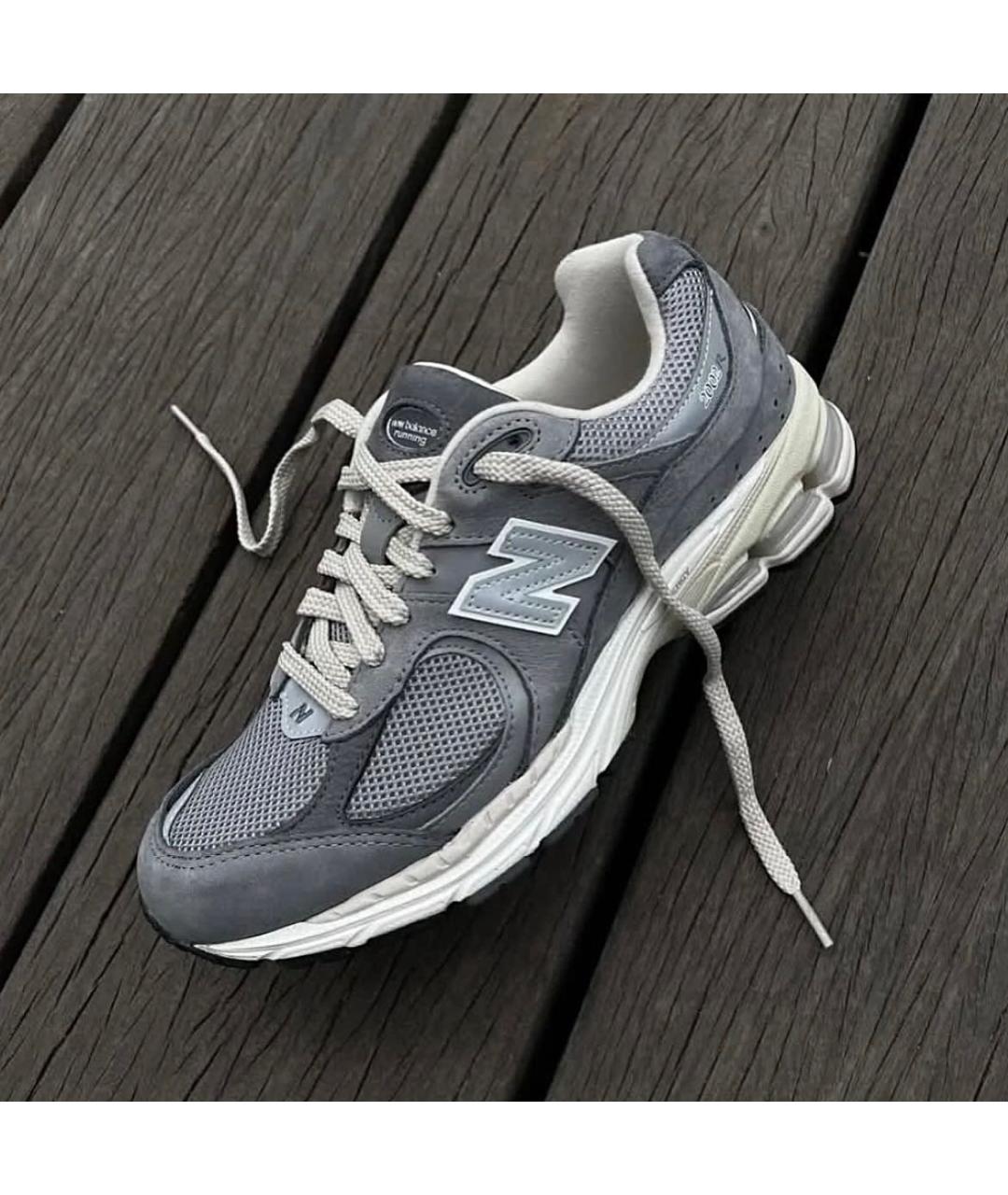NEW BALANCE Серые замшевые низкие кроссовки / кеды, фото 8